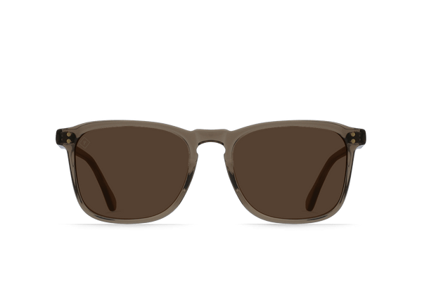 Raen Wiley Polarized Sunglasses - Ghost/Vibrant Brown