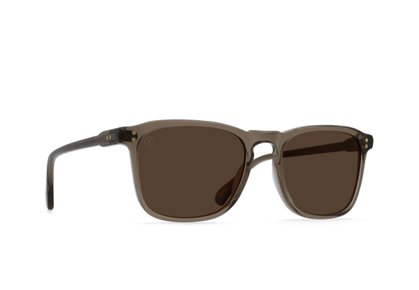 Raen Wiley Polarized Sunglasses - Ghost/Vibrant Brown