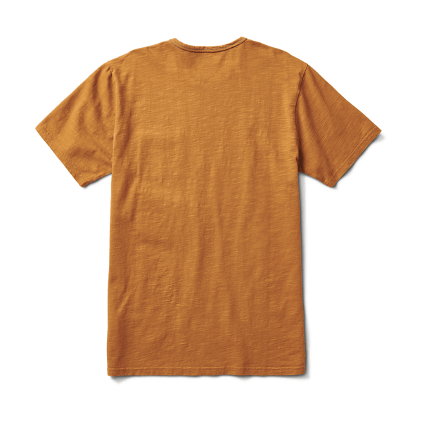 Roark Well Worn Midweight Organic Knit T Shirt - Copper
