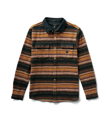 Roark Nordsman Cotton Flannel Shirt - Brown