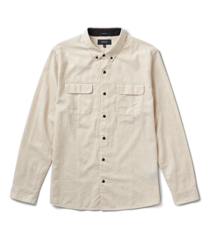 Roark Cassidy Long Sleeve Flannel - Bone
