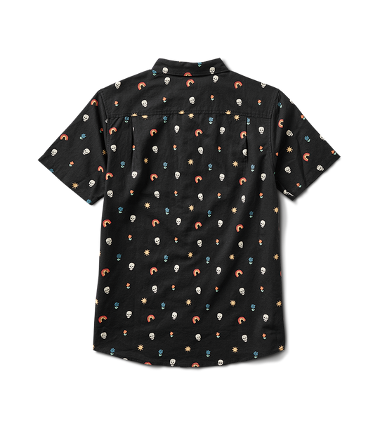 Roark Calavera Journey Button Up Shirt - Black