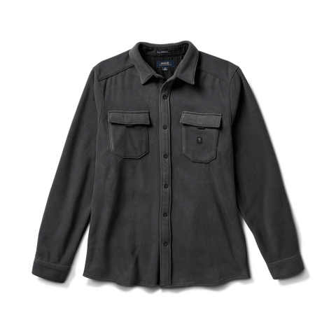 Roark Diablo Polar Long Sleeve Button Up Shirt - Charcoal