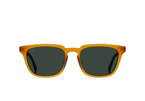 Raen Hirsch Polarized Sunglasses - Honey/Green Polarized
