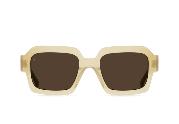 Raen Mystiq Unisex Square Sunglasses - VILLA / VIBRANT BROWN