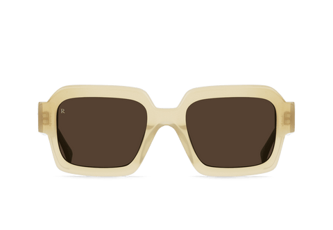 Raen Mystiq Unisex Square Sunglasses - VILLA / VIBRANT BROWN