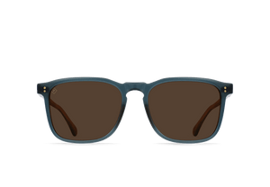 Raen Wiley Slate Vibrant Brown Sunglasses