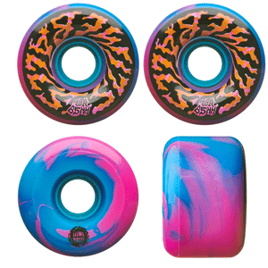 Slime Balls Swirly 78a 65mm Pink/Blue