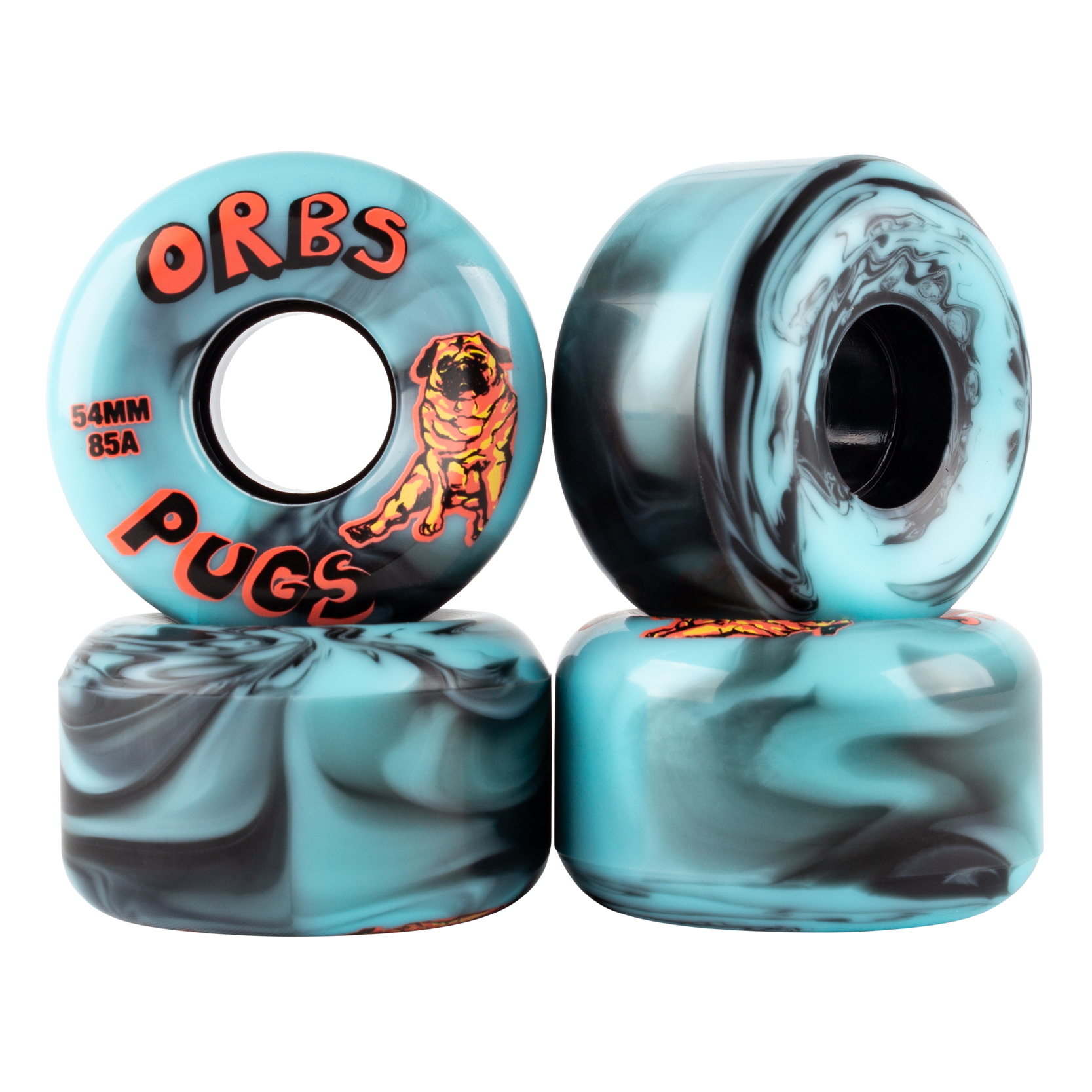 Orbs Pugs Skateboard Wheels