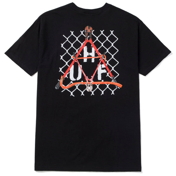 Huf Trespass Triple Triangle T-Shirt - Black