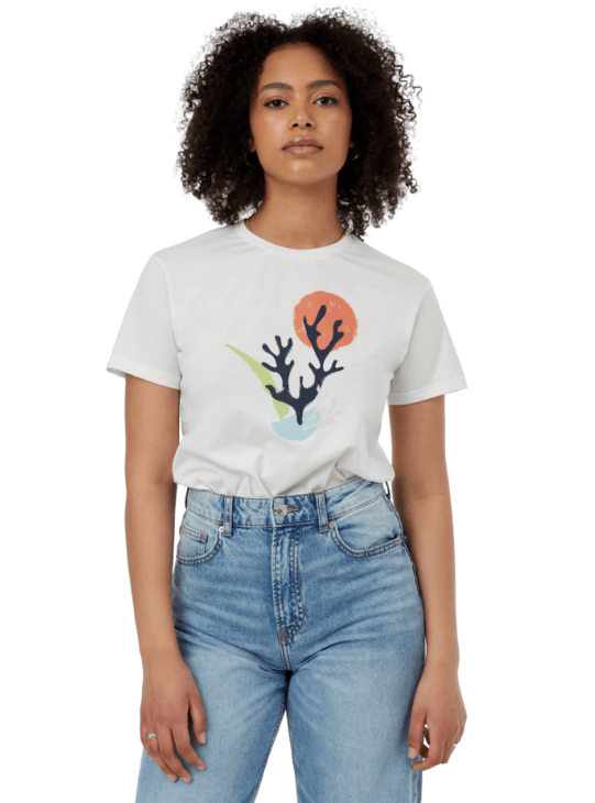 TenTree Women's Coral T-Shirt