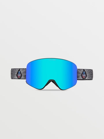 Volcom Odyssey Goggles - Jamie Lynn/Blue Chrome