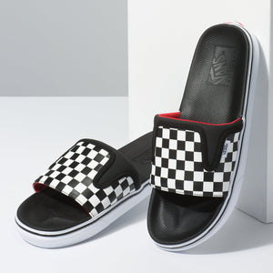 Vans Checkerboard Ultracush Slide-On Sandels