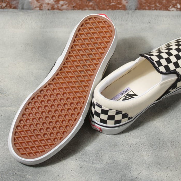 Vans Checkerboard Skate Slip-on - Black/Off White