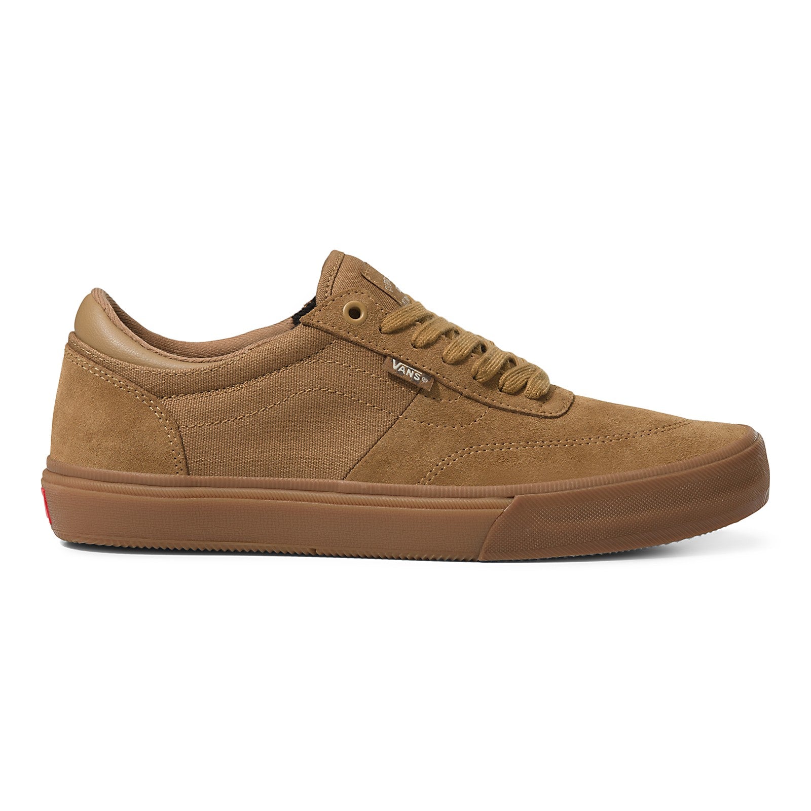 Vans Gilbert Crockett Pro UltraCush Wheat Brown Suede Skate Shoe Men’s Size 9.5 Skate Gilbert Crockett Vans Mens Shoes in darkbrown for men  main image 3