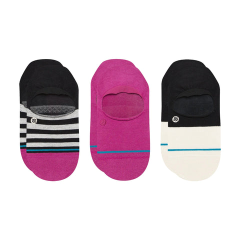 Stance Absolute No Show Socks 3 Pack - Magenta