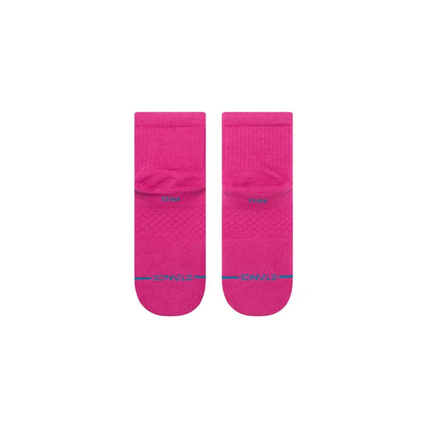 Stance Icon Quarter Socks - Magenta