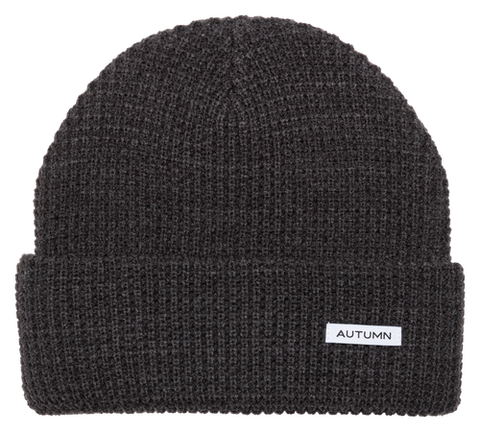 Autumn Headwear Select Waffle Beanie - Charcoal