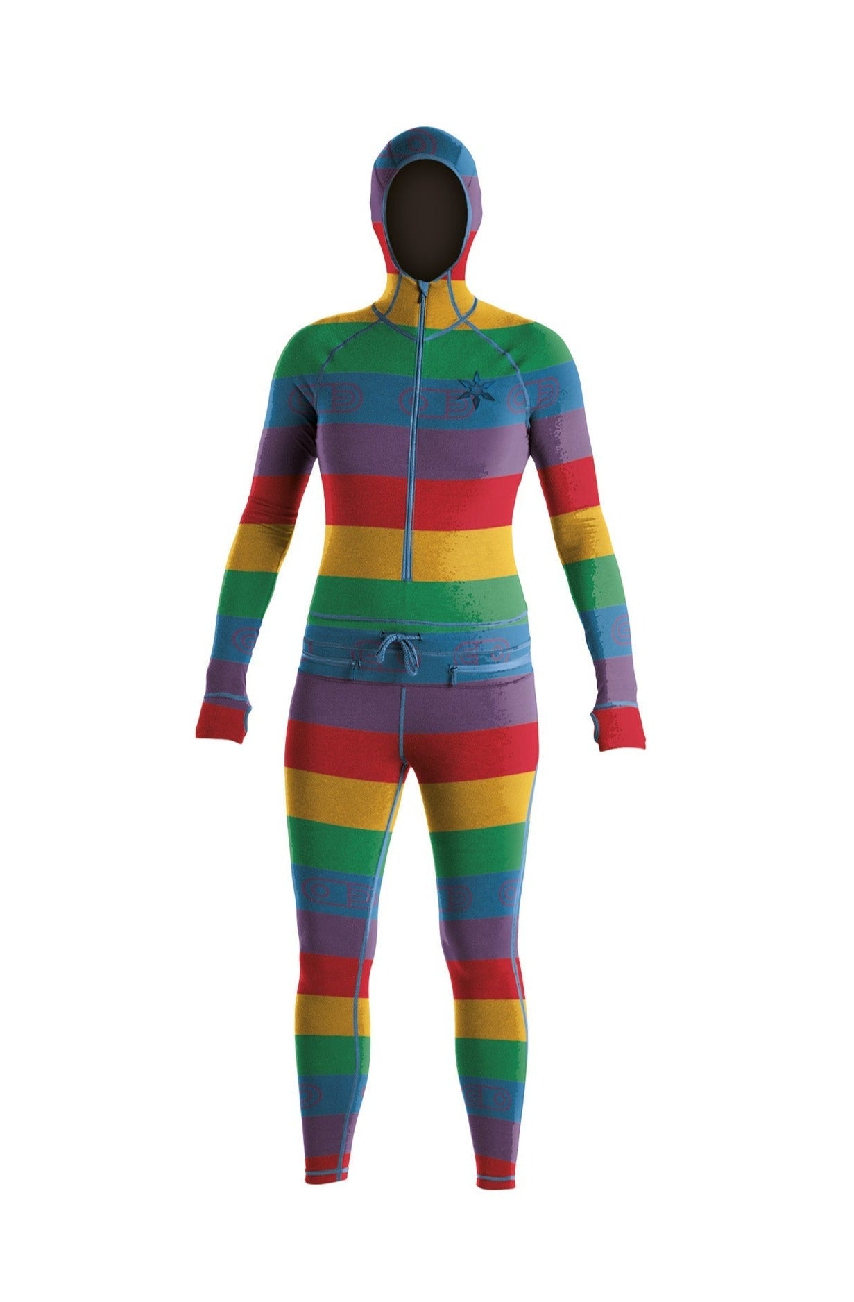 Airblaster Classic Women's Ninja Suit - Rainbow Stripe