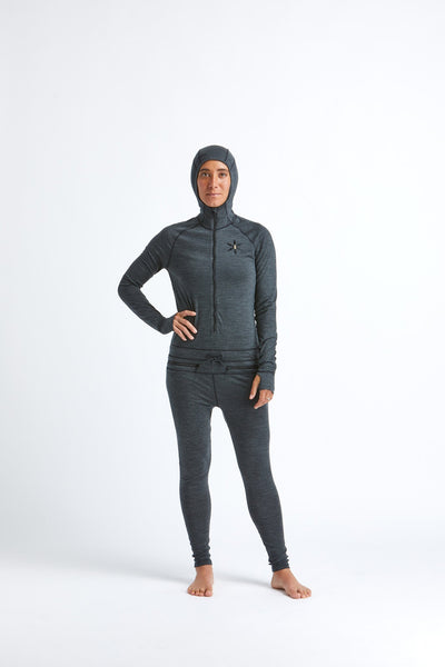Airblaster Women's Merino Wool Ninja Suit -Black