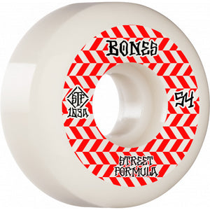 Bones STF Skateboard Wheels Patterns 54 V5 Sidecut 103A
