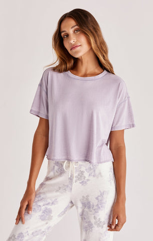 Z Supply Vintage Sleep Tee - Lavender Ash