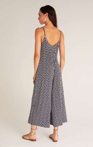 Z-Supply Solstice Ditsy Floral Jumpsuit - Shadow