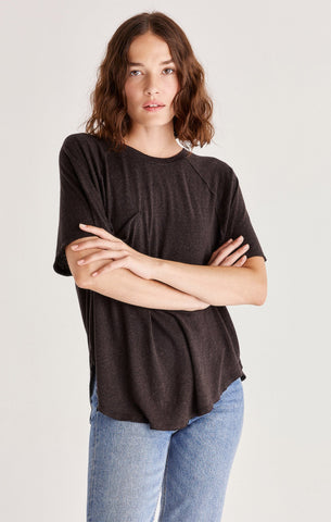 Z Supply Carly Triblend Pocket Tee - Black