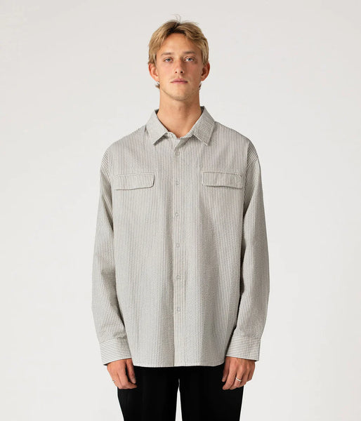 Broadcast Seersucker LS