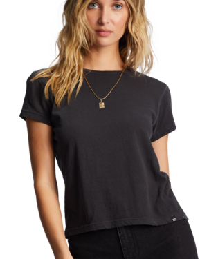 Billabong Better Than Basic T Shirt - Off Black