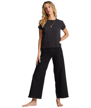 Billabong Better Than Basic T Shirt - Off Black