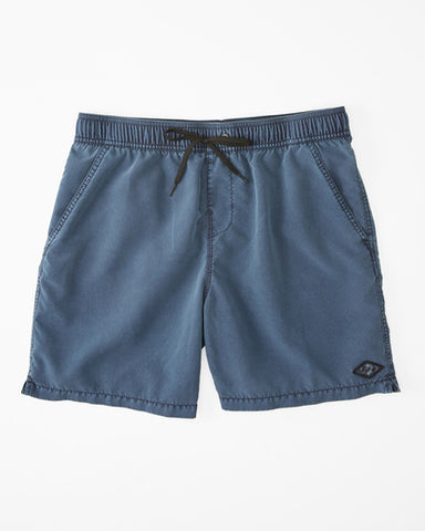 Billabong All Day Overdye Layback Boarshort - Denim Blue