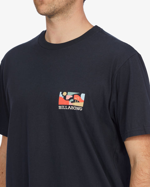 Billabong Segment Short Sleeve T-Shirt - Washed Black