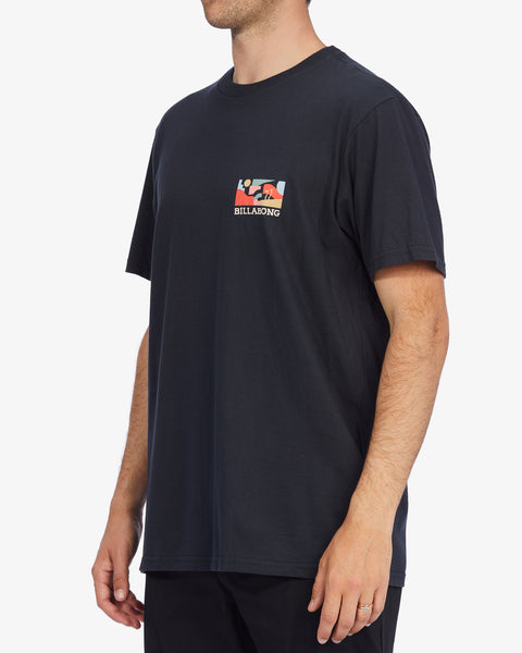 Billabong Segment Short Sleeve T-Shirt - Washed Black