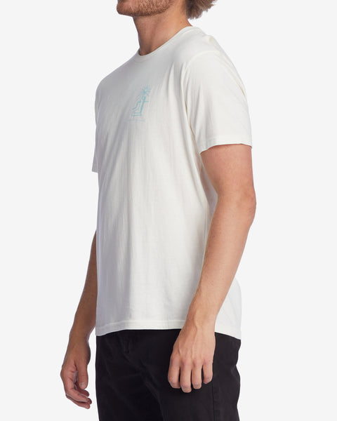 Billabong Sacred Sands Organic T- Shirt - Off White