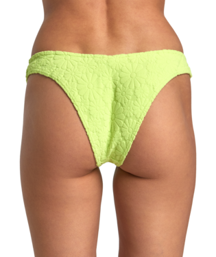 RVCA Dolly V Medium French Bikini Bottoms - Daiquiri Green