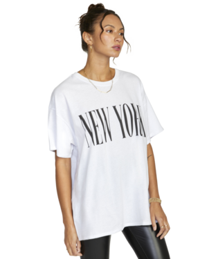 RVCA NY-LA Short Sleeve T-Shirt - White
