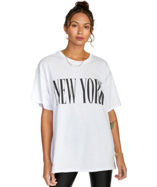 RVCA NY-LA Short Sleeve T-Shirt - White