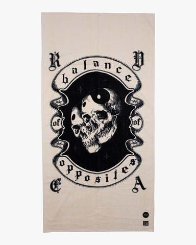 RVCA Benji Towel - Marshmallow