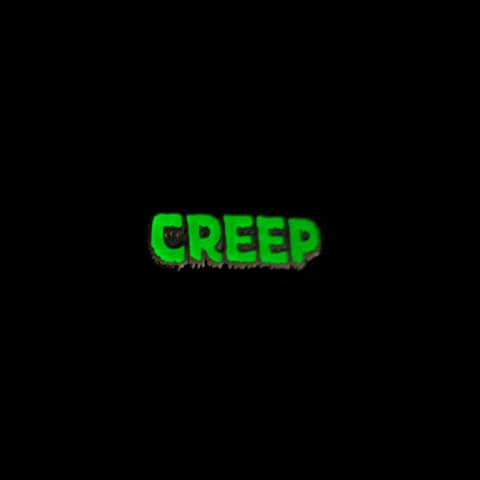 Creep Lettering (Glows In The Dark)