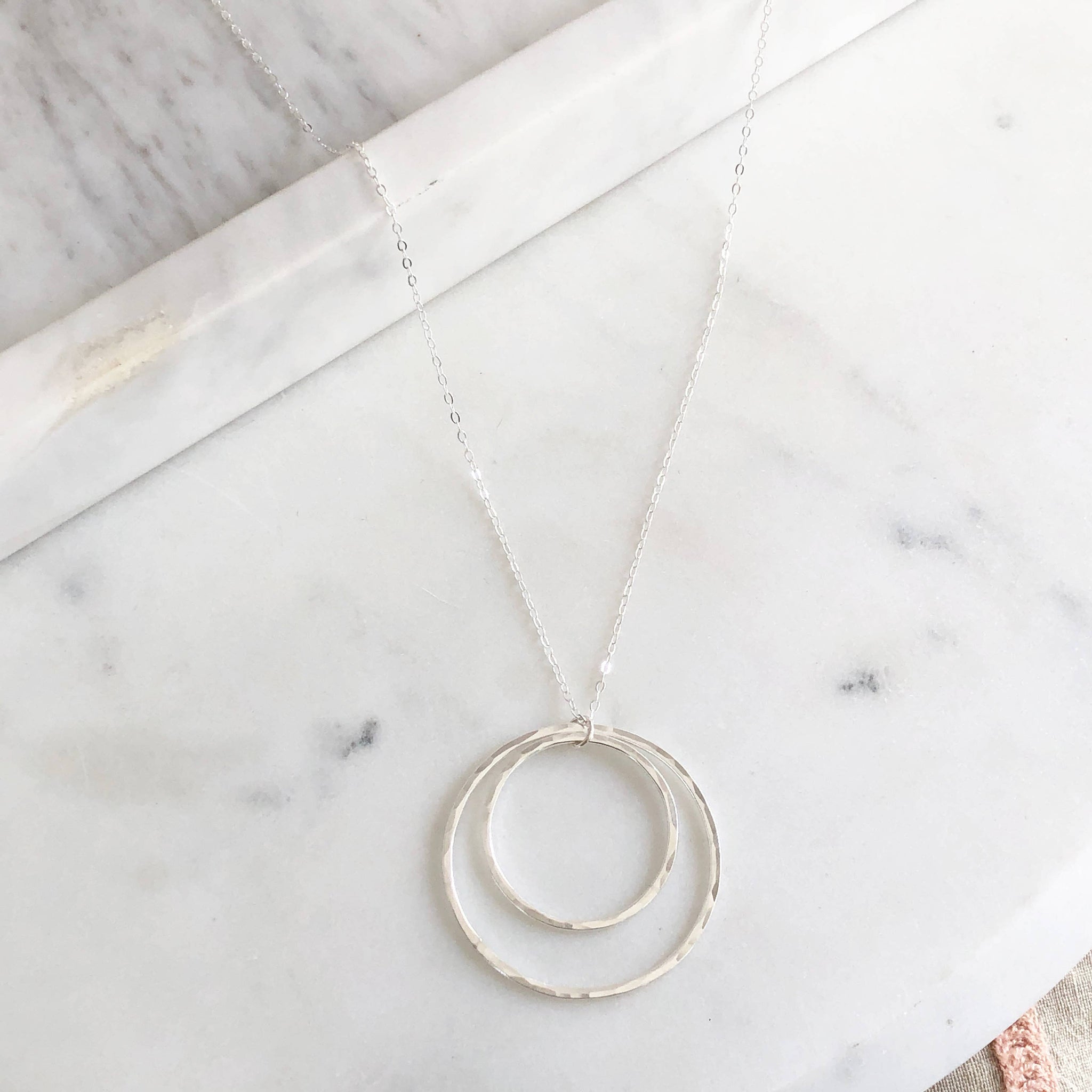 Token Jewelry Eclipse Necklace - Silver