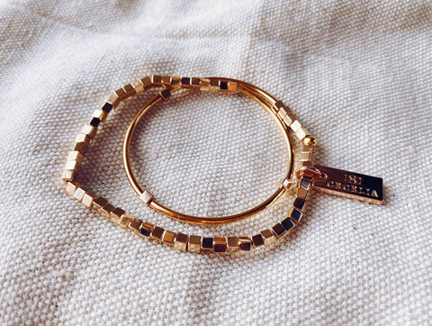 Hepburn Twin Wrap Bracelets