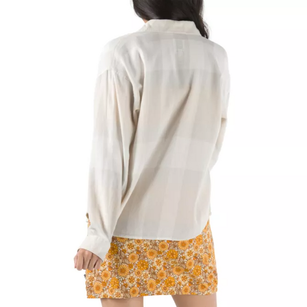 Vans Women's Easy Plaid Flannel Buttondown Shirt