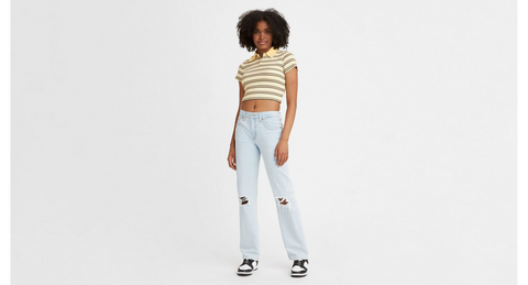 Levi's Low Pro Jeans Charlie Won Light Wash