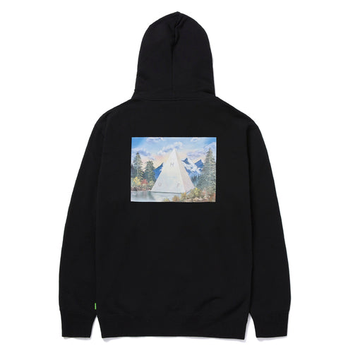 Huf Discover Nature Pullover Hoodie - Black