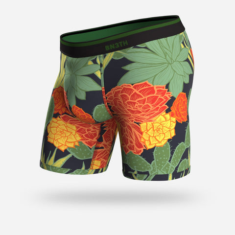 BN3TH Classic Boxer Brief With Fly - Desert Bloom Dark Navy