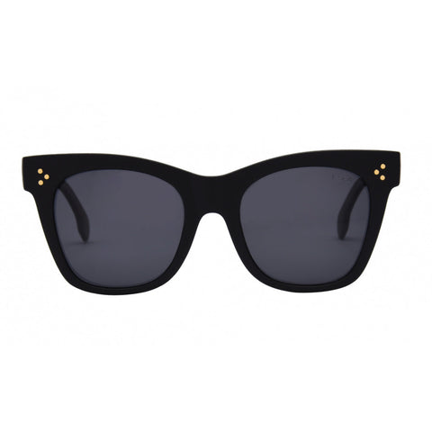 I SEA Stevie Sunglasses - Matte Black / Smoke