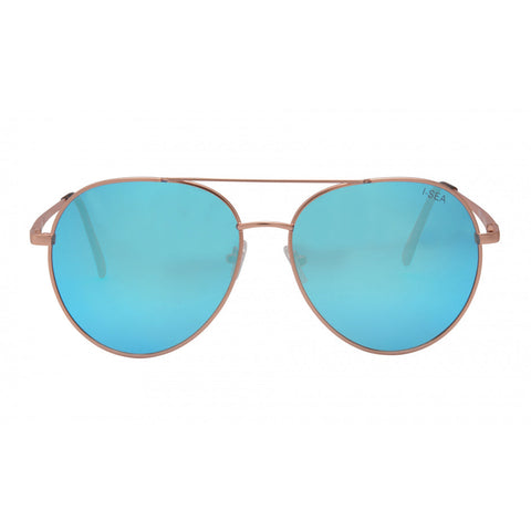 I SEA Sailor Sunglasses - Rose Gold / Blue Polar