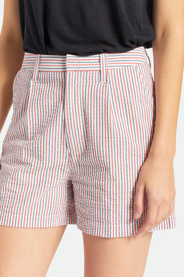 Brixton Victory Trouser Short - Striped