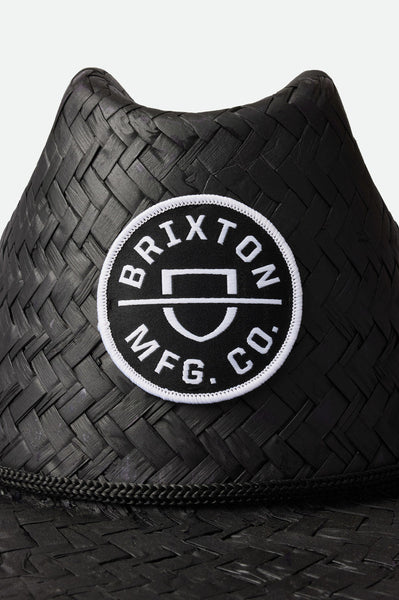Brixton Unisex Crest Sun Hat - Black